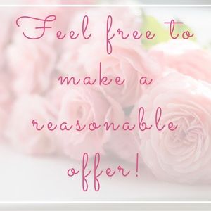 Feel free to make an offer!